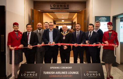 Turkish Airlines Unveils New Edinburgh Airport Lounge  Operated by Plaza Premium Group